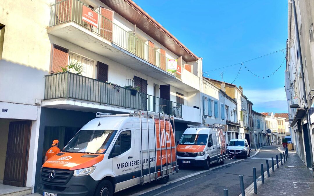 Rénovation globale d’un immeuble en centre-ville d’Aire-sur-l’Adour