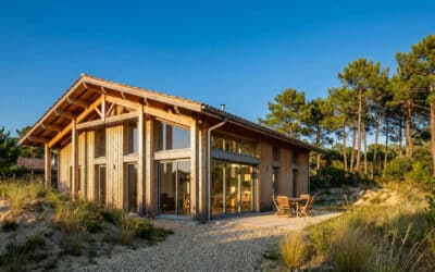 Maison passive Landes : le confort du duo bois-alu